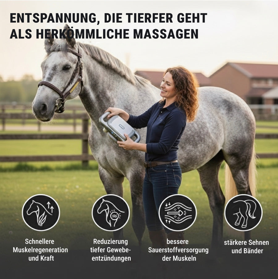 Pferd Rücken Muskulatur HorseHeal